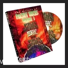 World's Greatest Magic: The Secrets of Packet Tricks Volume 3 DVD cover, showcasing advanced close-up card magic tutorials for magicians.