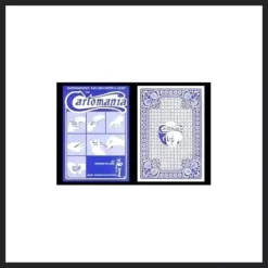 Richard Vollmer's Cartomania Ebook cover, showcasing intricate card magic, Faro Shuffle techniques, and advanced card tricks.