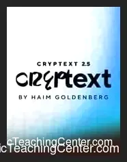 Haim Goldenberg's Cryptext 2.5 font demonstrating a versatile magic prediction, capable of revealing both numbers and words through its unique orientation.