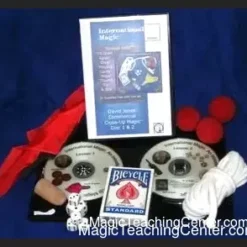 David Jones Introduction to Close-Up Magic Lesson 1 tutorial, featuring magic props and a focus on beginner techniques taught by a professional magician.