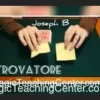 Joseph B. performing ungimmicked card magic with a standard deck, featured in the TROVATORE full performance video.