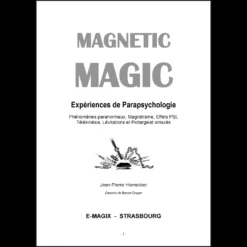 Cover of Jean-Pierre Hornecker's 'Magnetic Magic' ebook, French edition, featuring mystic-themed graphics and text.
