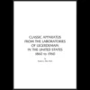 Ebook cover for 'Classic Apparatus From The Laboratories Of Legerdemain In The U S 1860 to 1960' by Robert Albo, featuring vintage magic props and historical text.