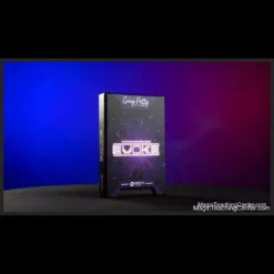 Evoke by Craig Petty mentalism deck, showcasing the specially designed cards with emotional words and a subtle, secret peek system.