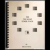 Cover art for 'The Ten Hand Poker Stack' ebook by Ed Marlo, featuring a classic illustration of playing cards, hinting at advanced card magic and poker stacking secrets.