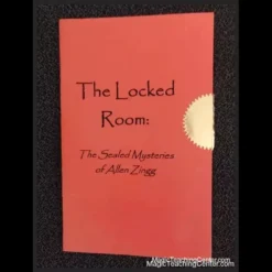 Cover image for 'The Locked Room' ebook by Allen Zingg, detailing advanced envelope mentalism techniques and secrets for magicians.