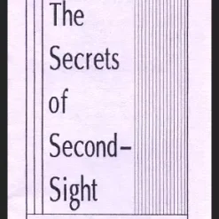 Ebook cover for 'The Secrets of Second-Sight' by Henry Ridgely Evans, showcasing classic magic, mentalism, and illusionary themes.