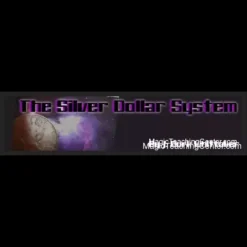 The Silver Dollar System Ebook cover by J. Burke Whittaker, featuring coin magic secrets, tricks, and sleights for magicians.