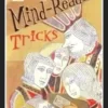 Easy Mind-Reading Tricks PDF guide by Robert Mandelberg, featuring a magician demonstrating mentalism or telepathy with a stylized cover.
