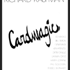 Digital book cover for Richard Kaufman's Card Magic, illustrating various card manipulation and sleight of hand techniques.
