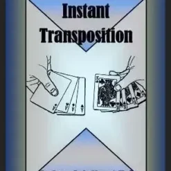 Andrew Loh Instant Transposition card trick featuring Aces and Kings switching places, shown with playing cards on a table and in hand.