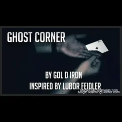 Gol D Iron Ghost Corner magic trick visual effect showcasing invisible control of a ripped playing card corner.