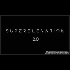 SuperElevation 2.0 digital course cover by Subrata Banerjee, featuring a stylized graphic representing advanced magic techniques.