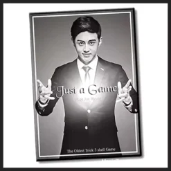 Lee Jun Hyung performing the Three Shell Game, showcasing his 'Just a Game' magic tutorial video with a classic shell and pea set.