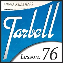 Tarbell 76: Mind Reading Mysteries Part II magic instruction book cover, featuring classic illustration and title text on a stylized background.