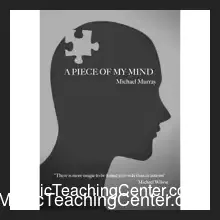 The digital cover for 'A Piece Of My Mind' by Michael Murray, featuring advanced mentalism routines and principles for magicians and mentalists.