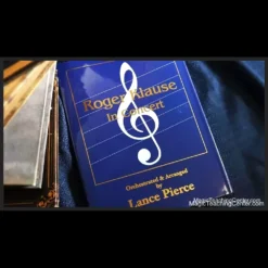 Roger Klause In Concert digital book cover featuring a magician's hand, available as an instant download for mastering magic routines and concepts.