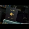 Elegant wooden Time Box magic prop by TCC, Conan Liu & Royce Luo, designed for object restoration, vanish, and production tricks, featuring a mysterious opening.