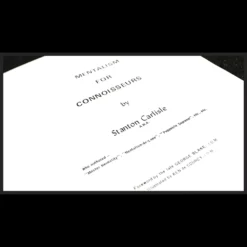 Ebook cover for Stanton Carlisle's 'Mentalism For Connoisseurs,' featuring secrets to professional mind-reading and mentalism routines.
