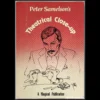 Theatrical Close-Up ebook cover by Peter Samelson, featuring classic magic illustrations and secrets.