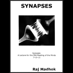 Ebook cover for Synapses by Raj Madhok, featuring abstract neural network or brain imagery, symbolizing advanced mentalism and magic insights.