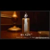 BLAZE 2 Automatic Magic Candle with a controlled flame, operated by a remote control, ideal for stage performances and fire effects.