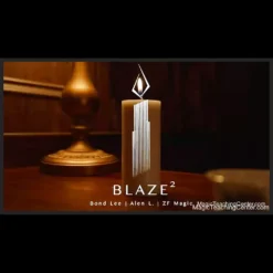 BLAZE 2 Automatic Magic Candle with a controlled flame, operated by a remote control, ideal for stage performances and fire effects.