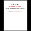 Digital cover for Jon Racherbaumer's Virtual Visitations ebook, featuring card magic visuals and text about advanced card transit routines.