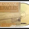 Cover art for Darwin Ortiz's 'Designing Miracles' Audiobook, featuring the title and author, representing advanced magic theory and illusion secrets.