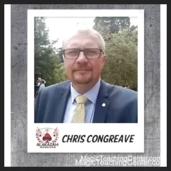 Chris Congreave teaching professional card magic tricks from his Commercial Killers Vol 1 course, demonstrating a card effect for aspiring magicians.