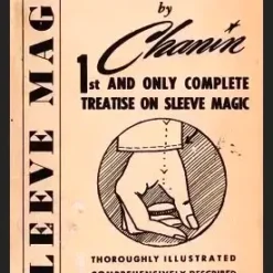 Cover of "Sleeve Magic - Encyclopedia of Sleeving" ebook by Jack Chanin, a comprehensive guide for magicians on sleeving techniques with cigars, cards, and coins.