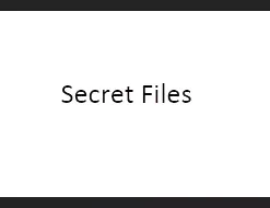 Ebook cover for Vladimir Zyuzin's 'Secret Files,' showcasing the 'Day at Any Date' and 'Fond Memories' mentalism routines, available for instant download.