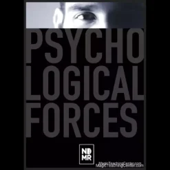 Ebook cover for 'Psychological Forces by Narpath Raman', featuring a mysterious design related to mind influence or mentalism, with the title and author's name prominently displayed.