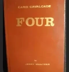 Cover image for Jerry Mentzer's Card Cavalcade IV ebook, featuring intricate card magic illustrations.