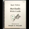 Ebook cover for 'Methods with Cards — Part 2' by Karl Fulves, detailing 35 advanced card magic tricks and techniques, with illustrations by Joseph K. Schmidt.