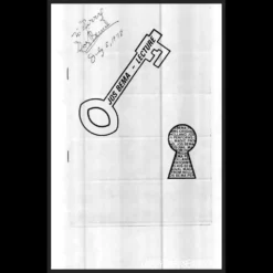 Ebook cover for Tommy Wonder's Original Magic from Holland Lecture, featuring a stylized portrait of Tommy Wonder and subtle magic motifs like playing cards and ropes.