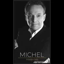 Michel demonstrating the classic Linked Rings illusion, showcasing advanced magic techniques taught in his Cumberlandismo Masterclass 1.