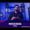 Luis Olmedo presenting his 'Proyecto Matrix' video masterclass on advanced coin and card magic, focusing on the Matrix effect.