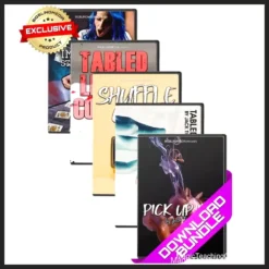 Jack Tighe teaching advanced card magic controls from the Master Tabled Controls II Download Bundle #3, showcasing deceptive card manipulation techniques on a table.