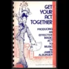 Ebook cover for 'Get Your Act Together' by James Alburger, a comprehensive guide for magicians on mastering act development, routining, and captivating stage performance with music.