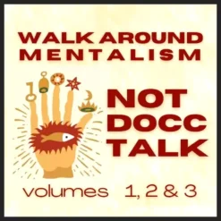 Docc Hilford teaching Walk Around Mentalism in a 3-volume video course. An expert mentalist demonstrating close-up techniques for professional event performers in a masterclass.
