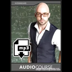 Paul Brook Intermediate Audio Course cover for Mentalism, Hypnosis & Magic. Features a professional entertainer learning advanced techniques for career growth and increased income.