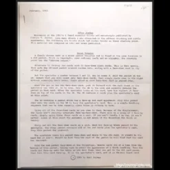 Cover image for the 'After Jordan' magic ebook by Karl Fulves, showcasing 14 original magic entries and secrets, available for digital download.