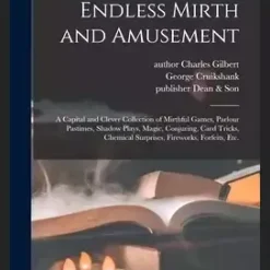 Ebook cover for 'Endless Mirth & Amusement' by Charles Gilbert, featuring classic literary design with historical typography.