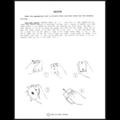 Cover image for Karl Fulves' 'Additives' Ebook, showcasing the title, author's name, and original 1992 publication details. The artwork features subtle magic-related imagery, representing a collection of advanced magic tricks and techniques.