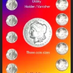 Cosmar Coin Gimmick Ebook cover by Mark Stone, featuring the innovative utility holder for secret coin vanishes and productions.
