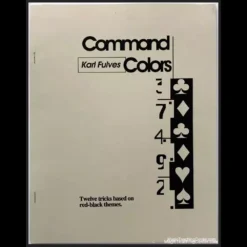 Cover image for the 'Command Colors' magic ebook by Karl Fulves, displaying the title and author's name.