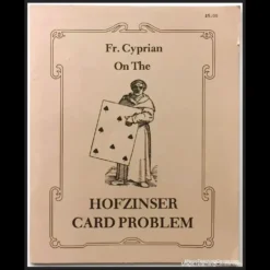 Ebook cover for Fr. Cyprian on the Hofzinser Card Problem by Karl Fulves, a digital guide to advanced card magic techniques.