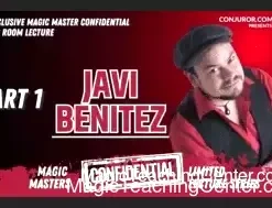 Javi Benitez, a master magician, teaching communication and theatrical illusion techniques from his 'Magic Masters Confidential Part 1' video lecture.