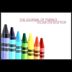 Digital cover of Michael Weber's Journal of Psience, Volume 1 Issue 4, focusing on advanced Color Match mentalism and magic techniques.